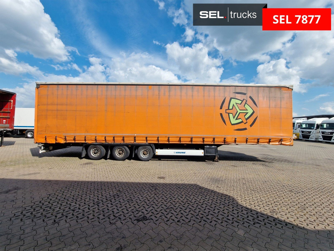 Krone SD / Hubdach / EDSCHA / Mega - Curtainsider semi-trailer: picture 4 Krone SD / Hubdach / EDSCHA / Mega - Curtainsider semi-trailer: picture 4