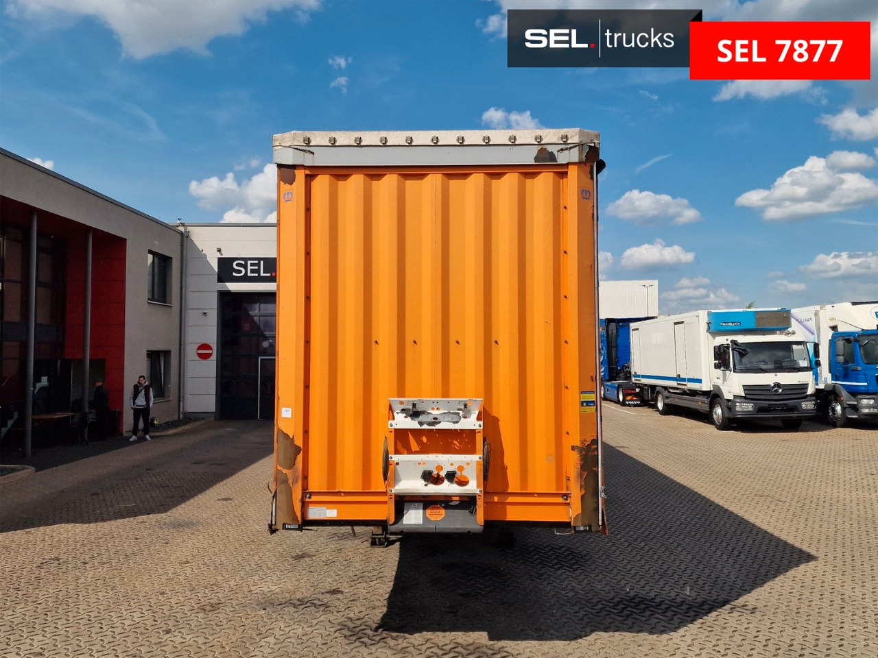 Krone SD / Hubdach / EDSCHA / Mega - Curtainsider semi-trailer: picture 2 Krone SD / Hubdach / EDSCHA / Mega - Curtainsider semi-trailer: picture 2