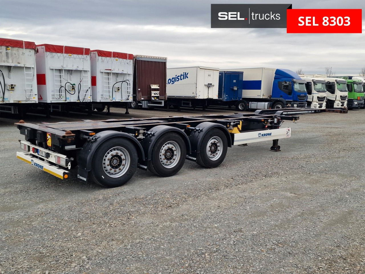 Krone SD / Liftachse / 11.035-12.640 - Container transporter/ Swap body semi-trailer: picture 5 Krone SD / Liftachse / 11.035-12.640 - Container transporter/ Swap body semi-trailer: picture 5