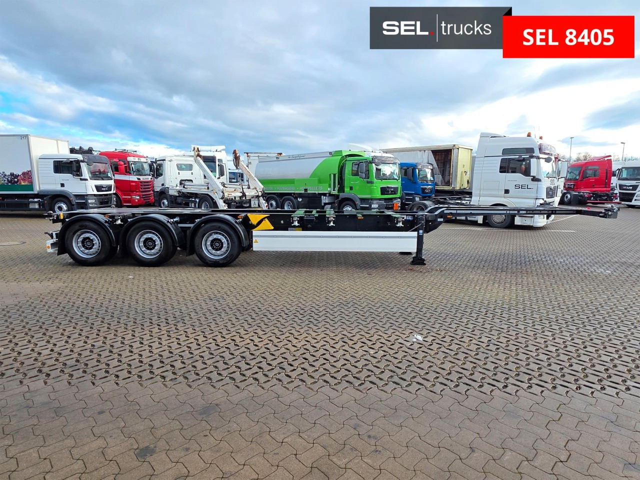 Krone SD / Liftachse - Chassis semi-trailer: picture 4 Krone SD / Liftachse - Chassis semi-trailer: picture 4