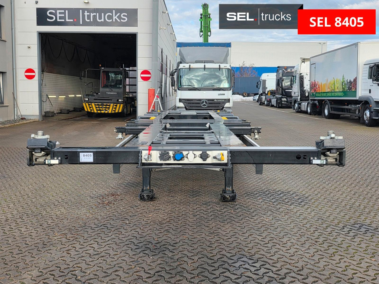 Krone SD / Liftachse - Chassis semi-trailer: picture 2 Krone SD / Liftachse - Chassis semi-trailer: picture 2