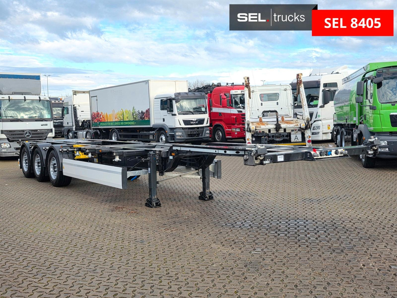 Krone SD / Liftachse - Chassis semi-trailer: picture 3 Krone SD / Liftachse - Chassis semi-trailer: picture 3