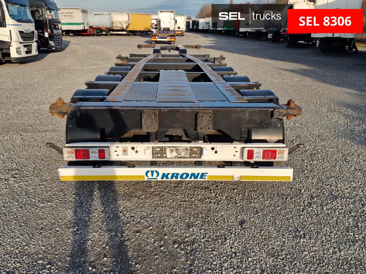 Krone SD / Liftachse / Teleskop - Chassis semi-trailer: picture 4 Krone SD / Liftachse / Teleskop - Chassis semi-trailer: picture 4