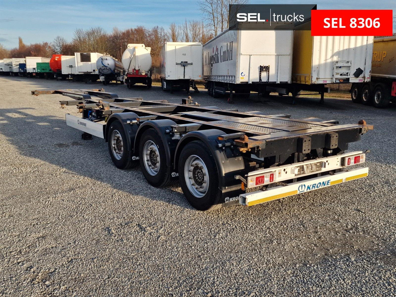 Krone SD / Liftachse / Teleskop - Chassis semi-trailer: picture 5 Krone SD / Liftachse / Teleskop - Chassis semi-trailer: picture 5