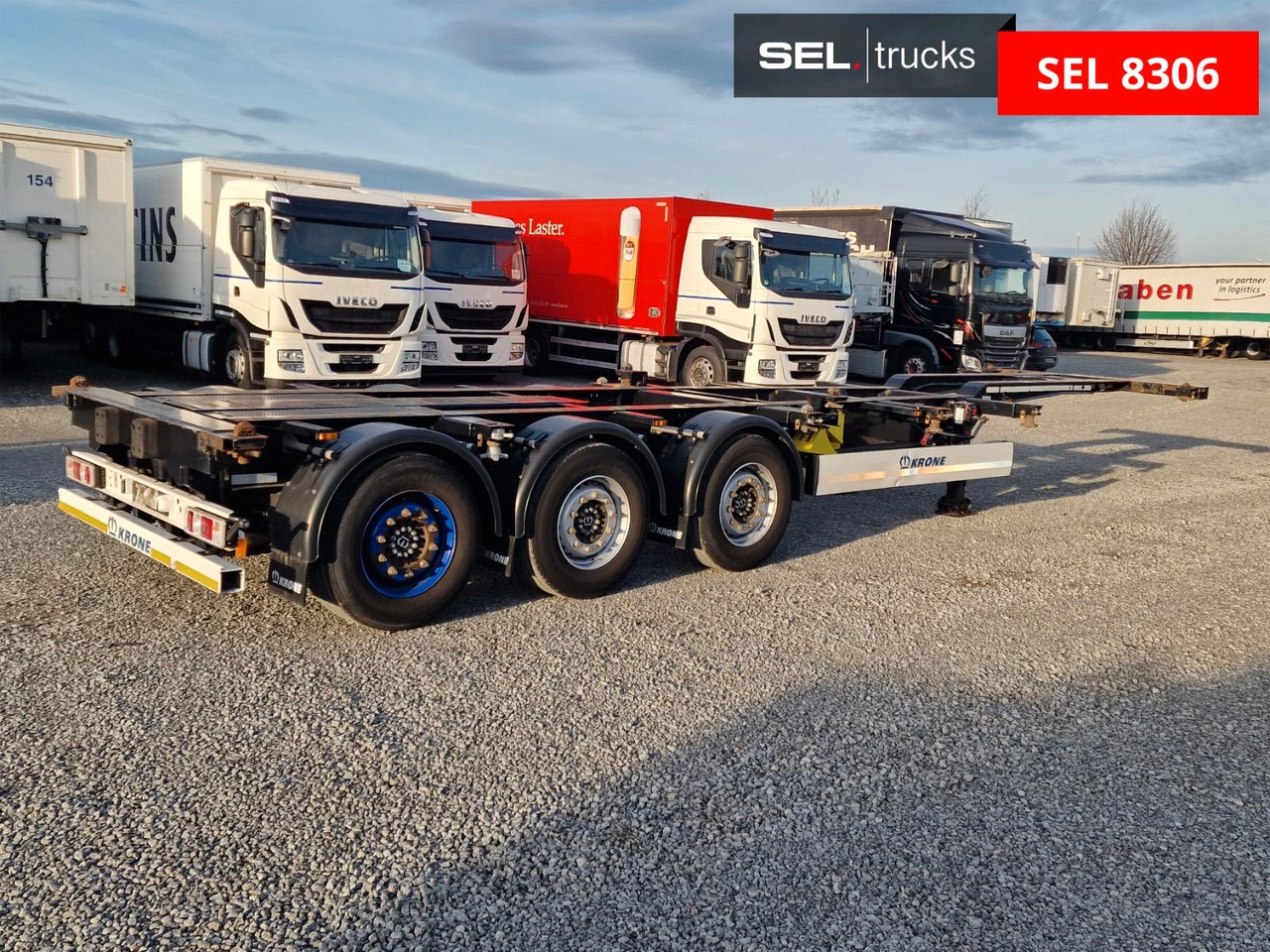 Krone SD / Liftachse / Teleskop - Chassis semi-trailer: picture 3 Krone SD / Liftachse / Teleskop - Chassis semi-trailer: picture 3