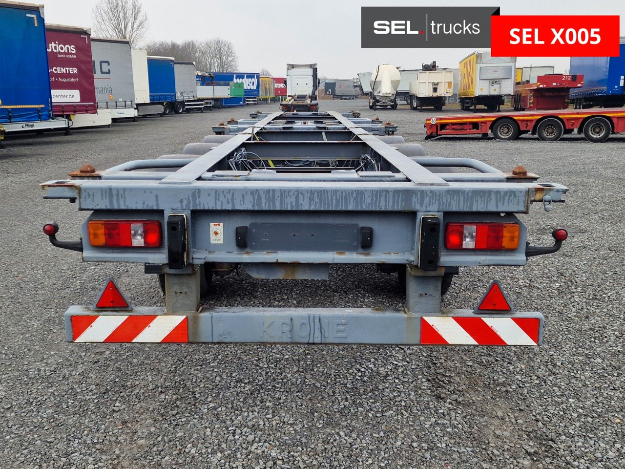 Krone SDC 24 Containerchassie - Container transporter/ Swap body semi-trailer: picture 4 Krone SDC 24 Containerchassie - Container transporter/ Swap body semi-trailer: picture 4