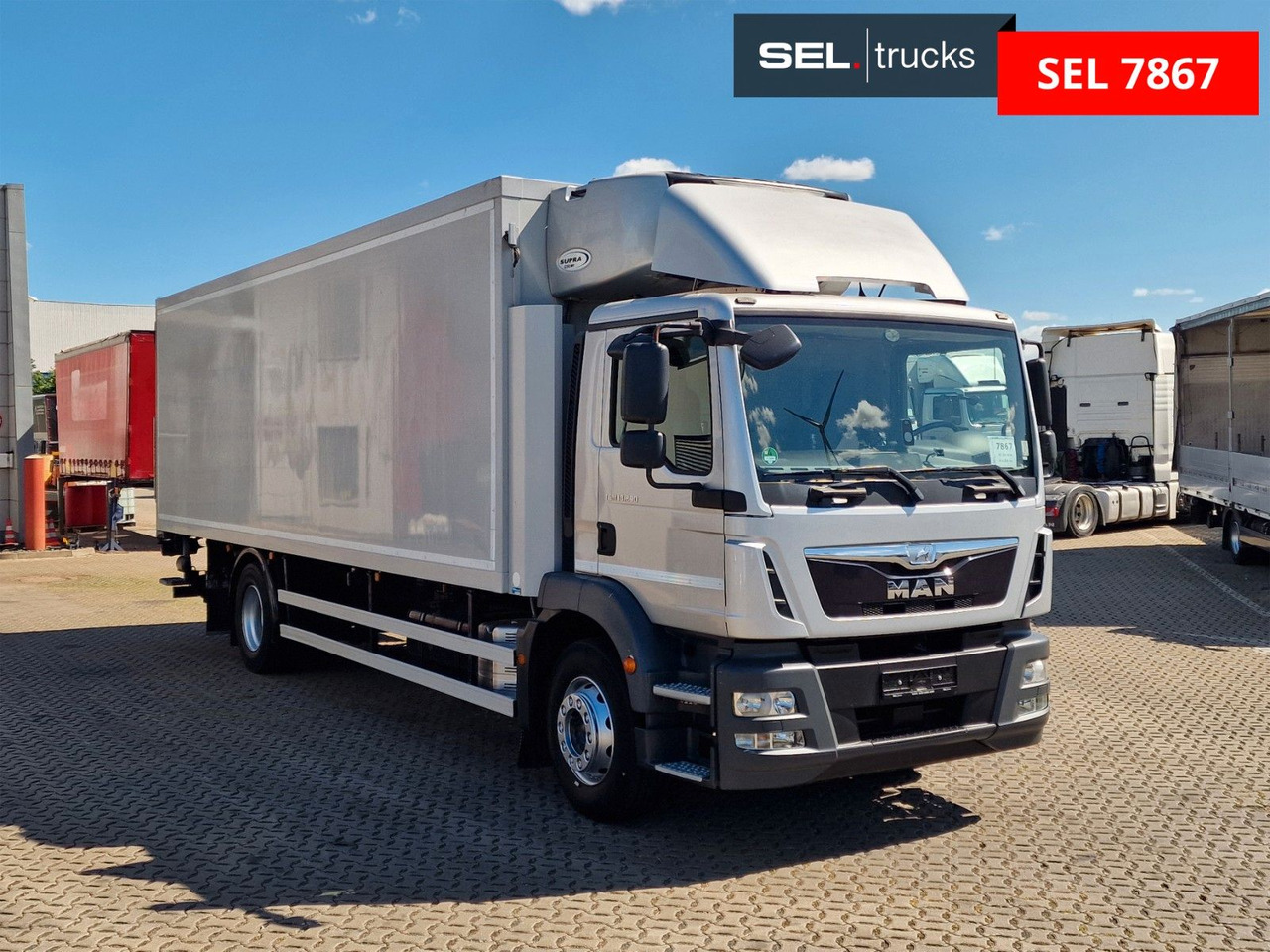 MAN TGM 18.290 4X2 LL / Ldbw / Carrier Supra 1250Mt - Refrigerator truck: picture 3 MAN TGM 18.290 4X2 LL / Ldbw / Carrier Supra 1250Mt - Refrigerator truck: picture 3