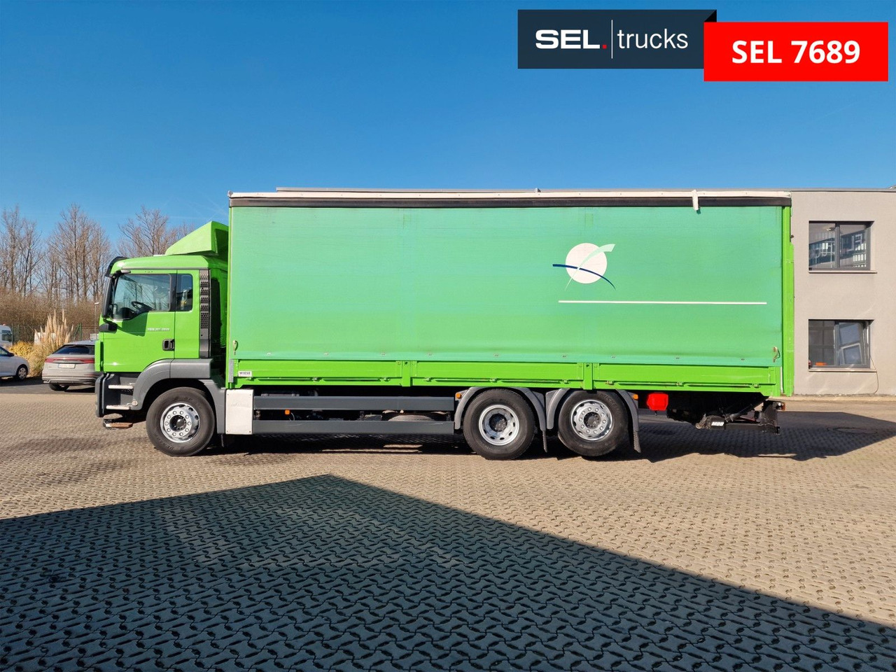 Curtain side truck MAN TGS 26.360 6X2-2 BL / Ladebordwand / Aluklappen: picture 8