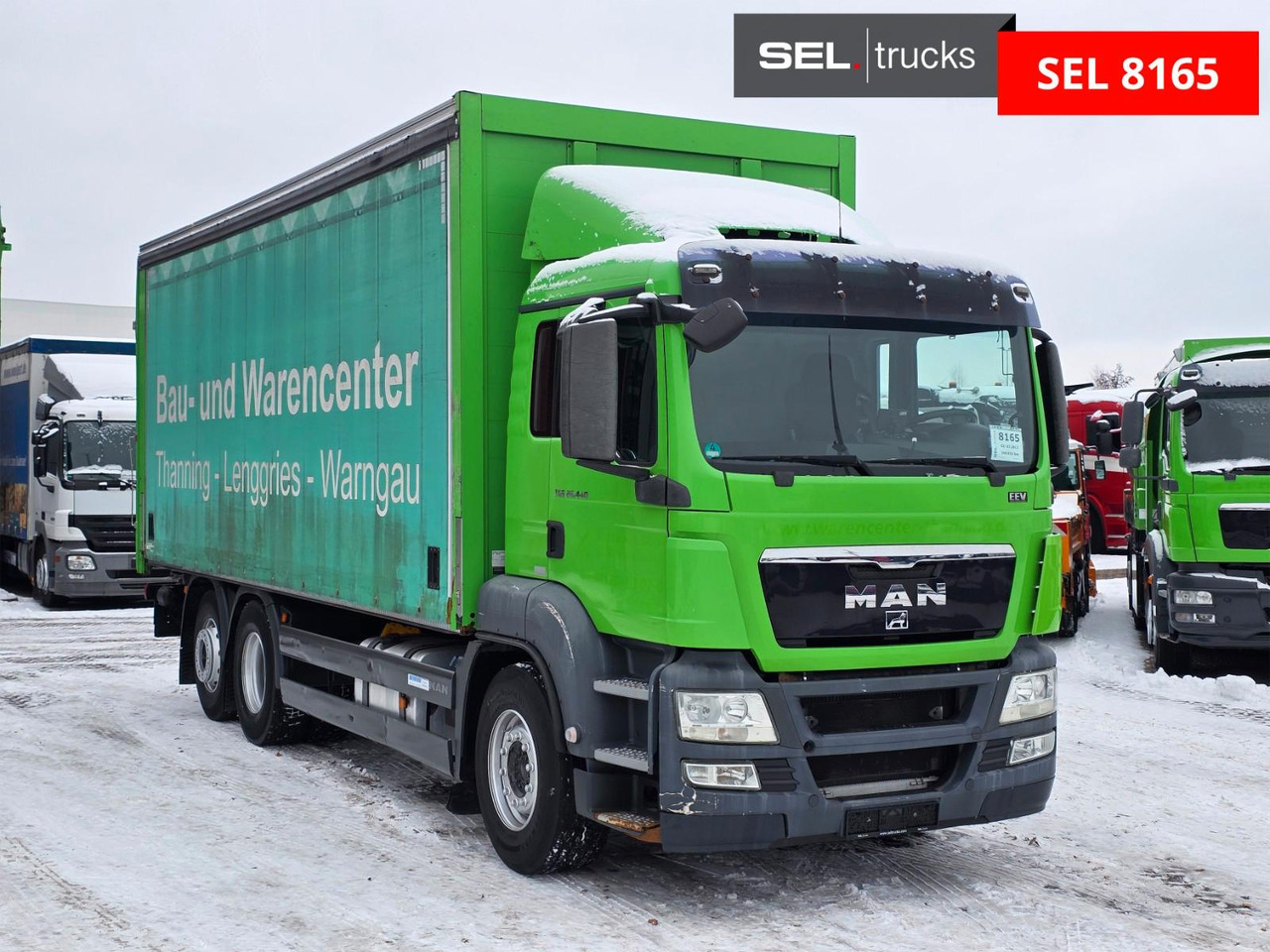 MAN TGS 26.440 6X2-2 BL / Intarder / Ldbw /Lenkachse - Curtain side truck: picture 3 MAN TGS 26.440 6X2-2 BL / Intarder / Ldbw /Lenkachse - Curtain side truck: picture 3