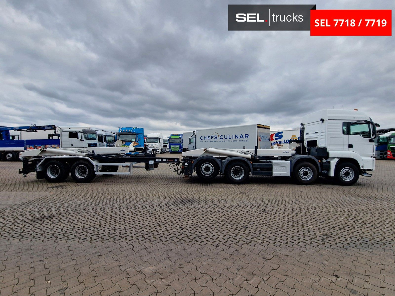 MAN TGS 35.500.8X2-6 BL / Silosteller / Lenkachse - Tipper: picture 4 MAN TGS 35.500.8X2-6 BL / Silosteller / Lenkachse - Tipper: picture 4