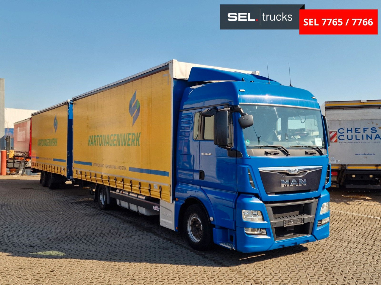 MAN TGX 18.440 4X2 LL-U/ Intarder /Hubdach/Durchlade - Curtain side truck: picture 3 MAN TGX 18.440 4X2 LL-U/ Intarder /Hubdach/Durchlade - Curtain side truck: picture 3