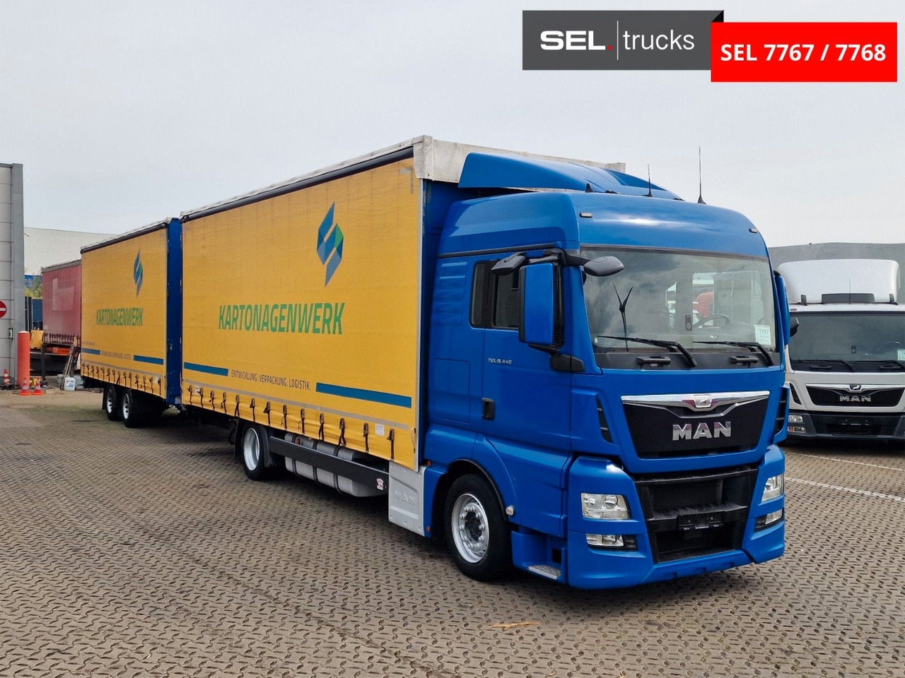 MAN TGX 18.440 4X2 LL-U /Intarder/Hubdach/Durchlade - Curtain side truck: picture 3 MAN TGX 18.440 4X2 LL-U /Intarder/Hubdach/Durchlade - Curtain side truck: picture 3