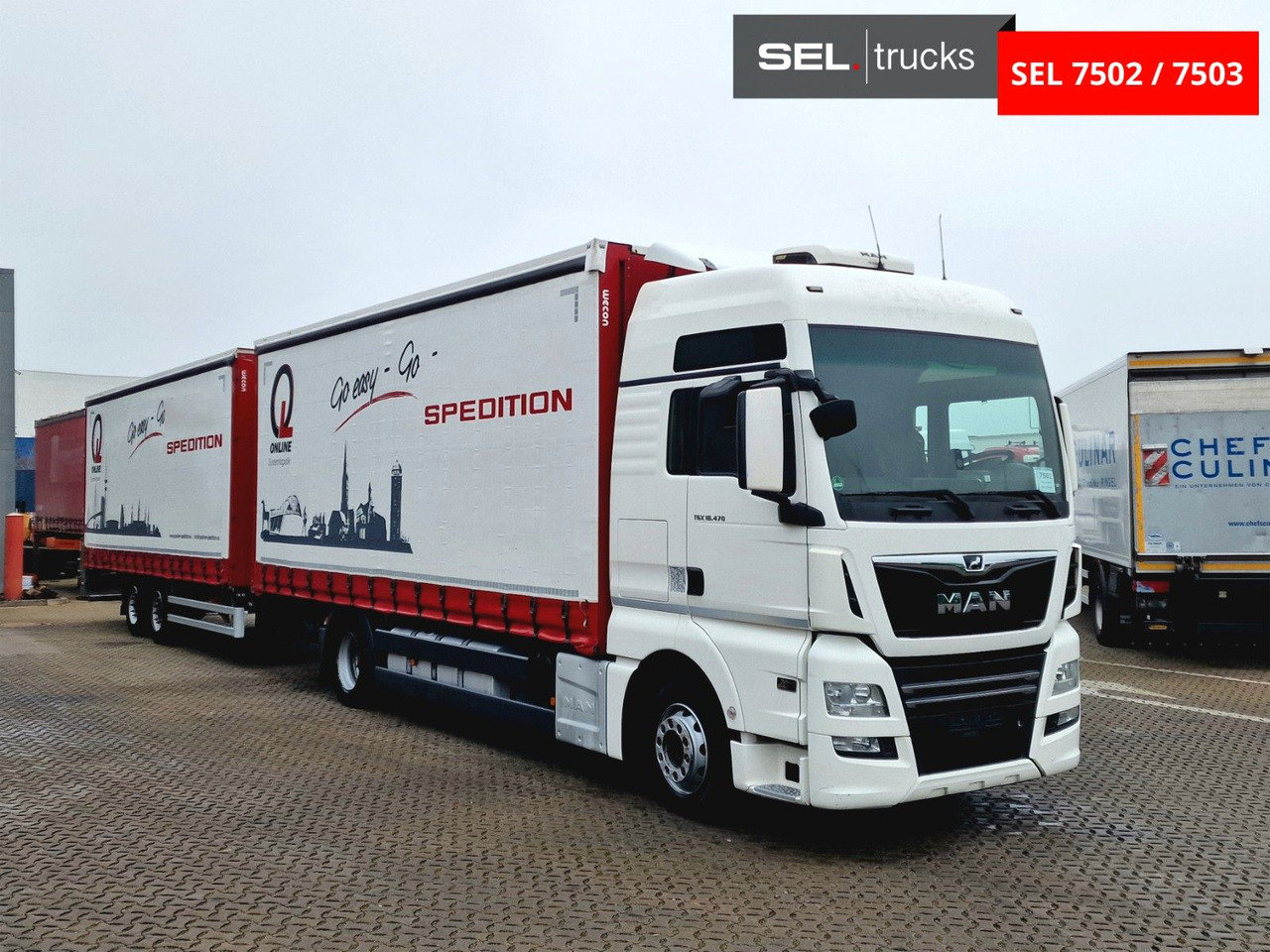 MAN TGX 18.470 4X2 LL/Intarder/Aluklap./Durchlade/6D - Curtain side truck: picture 3 MAN TGX 18.470 4X2 LL/Intarder/Aluklap./Durchlade/6D - Curtain side truck: picture 3