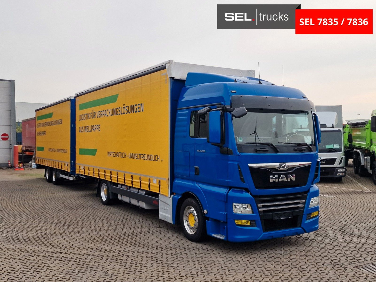 MAN TGX 18.500 4x2 LL-U/ Intarder/Durchlade/Hubdach - Curtain side truck: picture 3 MAN TGX 18.500 4x2 LL-U/ Intarder/Durchlade/Hubdach - Curtain side truck: picture 3