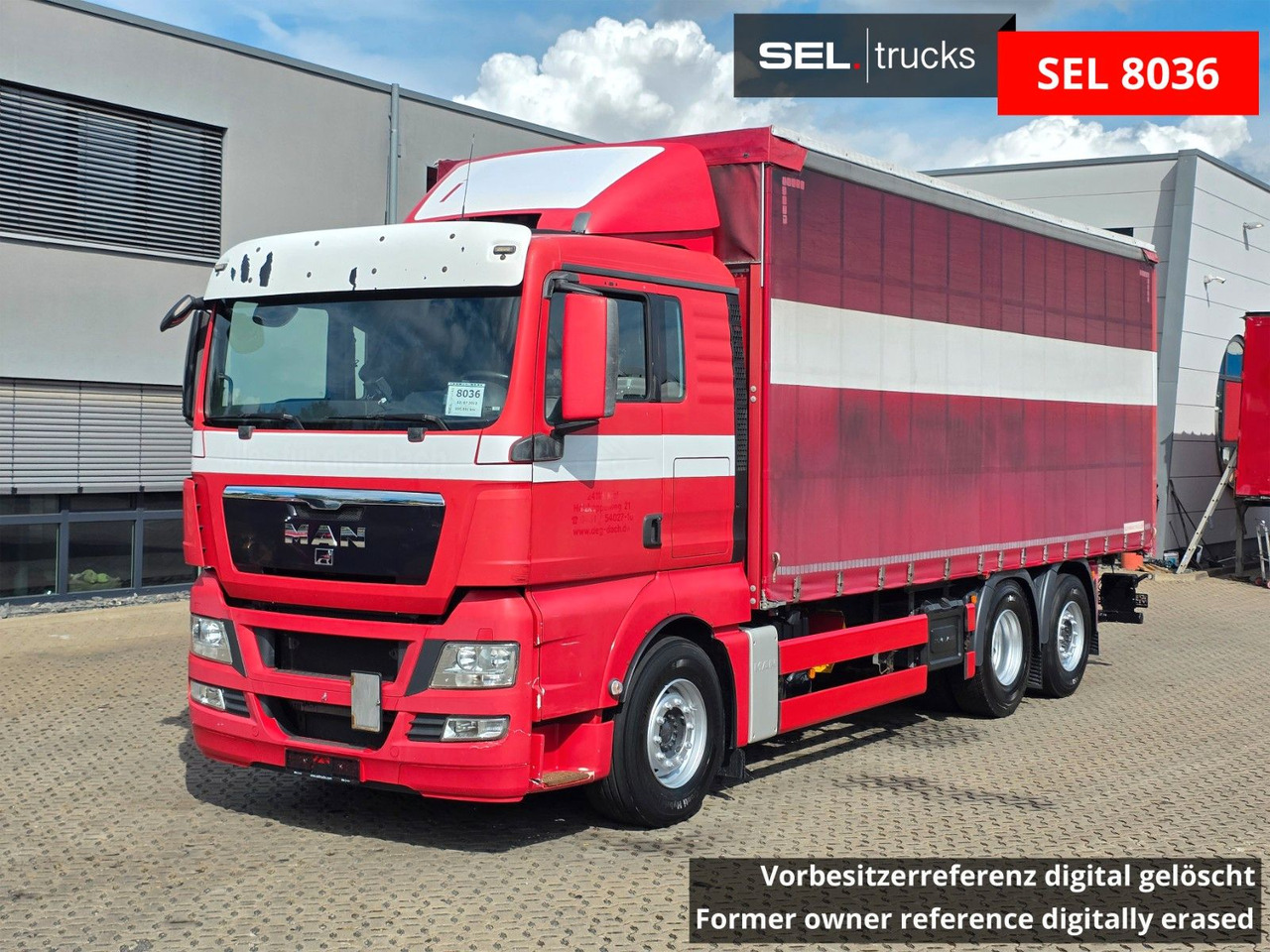 MAN TGX 26.360 6X2-2 LL / Intarder / Ldbw /Lenkachse - Curtain side truck: picture 1 MAN TGX 26.360 6X2-2 LL / Intarder / Ldbw /Lenkachse - Curtain side truck: picture 1