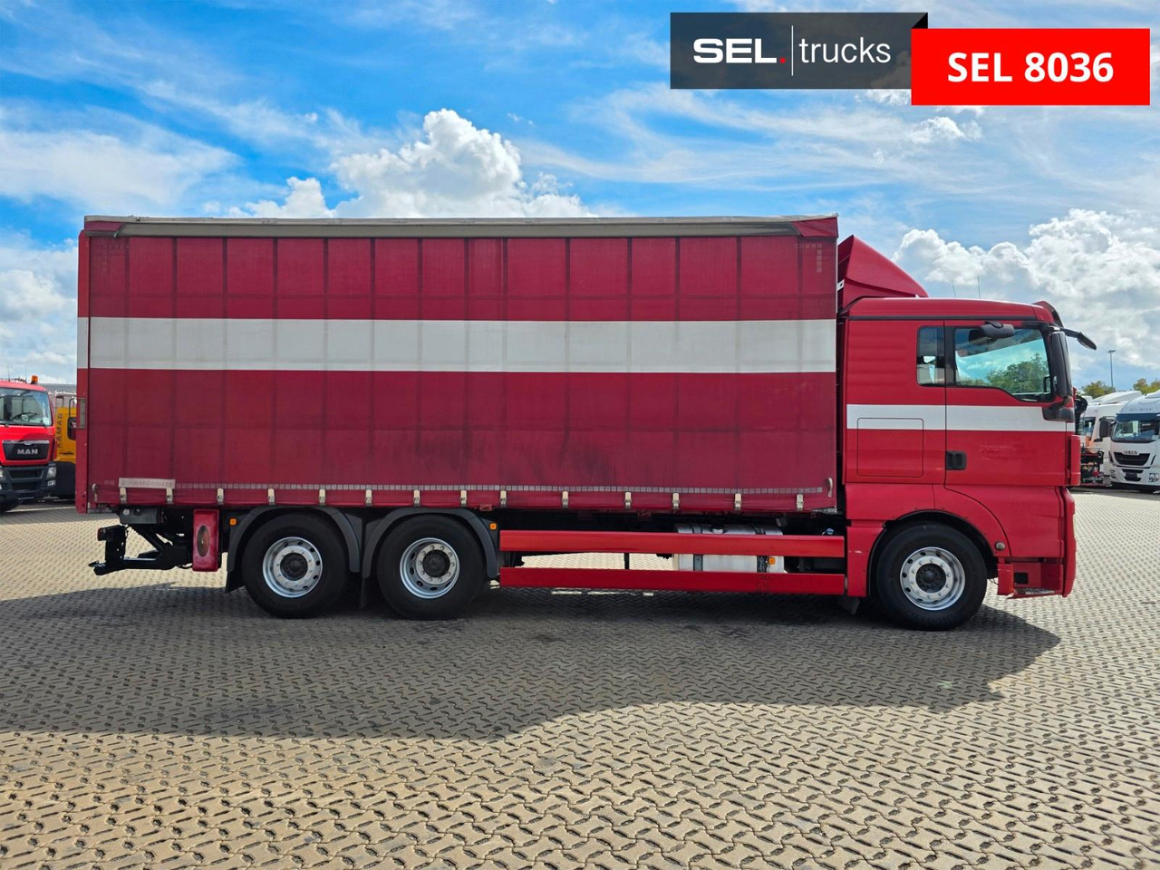 MAN TGX 26.360 6X2-2 LL / Intarder / Ldbw /Lenkachse - Curtain side truck: picture 4 MAN TGX 26.360 6X2-2 LL / Intarder / Ldbw /Lenkachse - Curtain side truck: picture 4