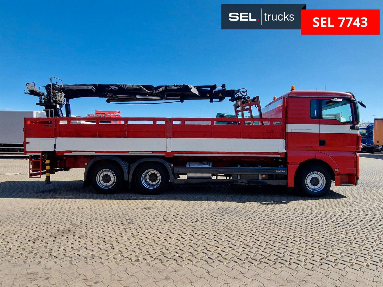 MAN TGX 26.400 6x2-2 BL / Intarder / HIAB /Lenkachse - Crane truck: picture 4 MAN TGX 26.400 6x2-2 BL / Intarder / HIAB /Lenkachse - Crane truck: picture 4