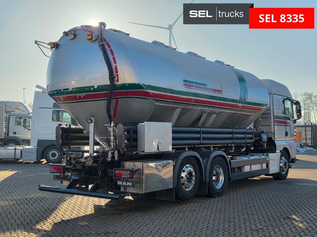 MAN TGX 26.580 6x2-4 LL /SILO/Lenkachse/Xenon/6D - Tanker truck: picture 5 MAN TGX 26.580 6x2-4 LL /SILO/Lenkachse/Xenon/6D - Tanker truck: picture 5