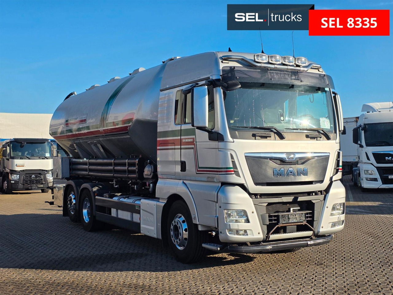 MAN TGX 26.580 6x2-4 LL /SILO/Lenkachse/Xenon/6D - Tanker truck: picture 3 MAN TGX 26.580 6x2-4 LL /SILO/Lenkachse/Xenon/6D - Tanker truck: picture 3
