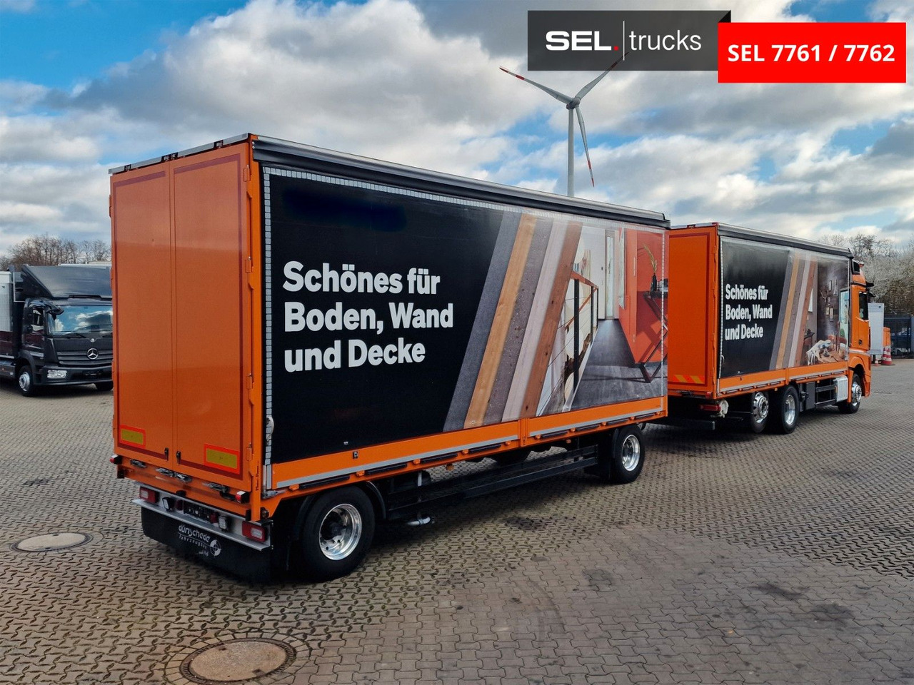 Mercedes-Benz Actros 2548 / Retarder / Euro 6E / Aluklappen - Curtain side truck: picture 5 Mercedes-Benz Actros 2548 / Retarder / Euro 6E / Aluklappen - Curtain side truck: picture 5