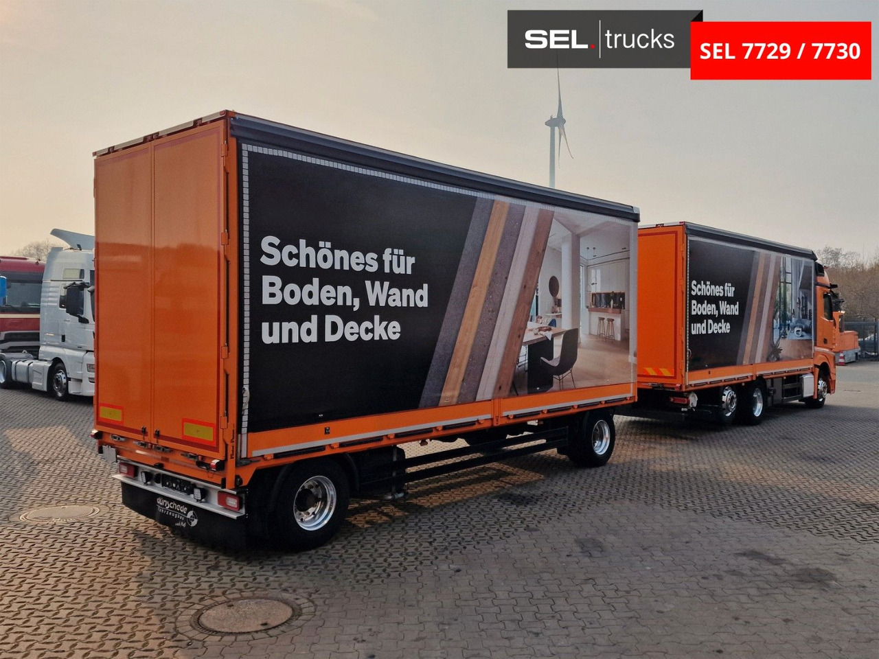 Mercedes-Benz Actros 2548 / Retarder / Euro 6E / Aluklappen - Curtain side truck: picture 5 Mercedes-Benz Actros 2548 / Retarder / Euro 6E / Aluklappen - Curtain side truck: picture 5