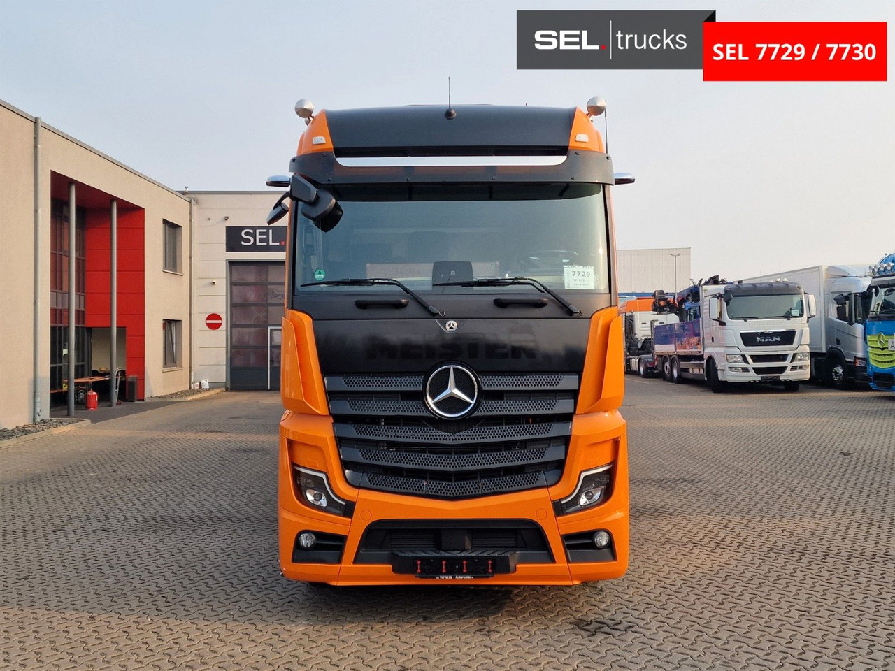 Mercedes-Benz Actros 2548 / Retarder / Euro 6E / Aluklappen - Curtain side truck: picture 2 Mercedes-Benz Actros 2548 / Retarder / Euro 6E / Aluklappen - Curtain side truck: picture 2
