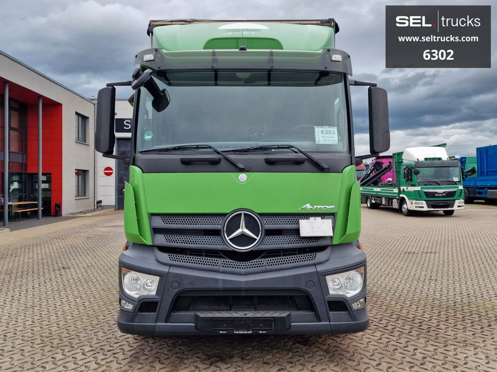 Mercedes-Benz Antos 2536 L / LENKACHSE / STERZANTE - Curtain side truck: picture 2 Mercedes-Benz Antos 2536 L / LENKACHSE / STERZANTE - Curtain side truck: picture 2