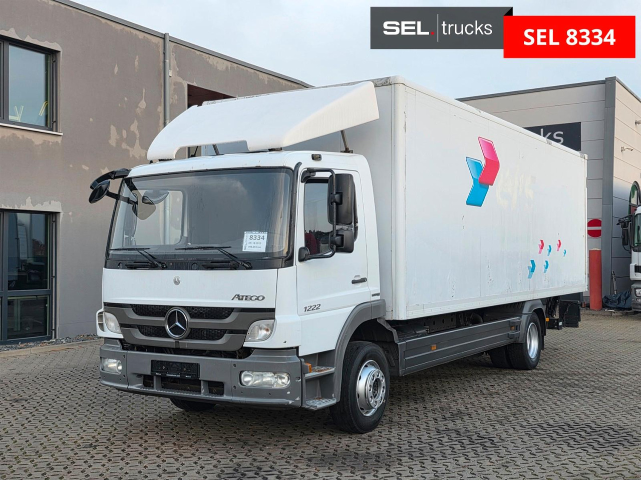 Mercedes-Benz Atego 1222 / Ladebordwand - Box truck: picture 1 Mercedes-Benz Atego 1222 / Ladebordwand - Box truck: picture 1