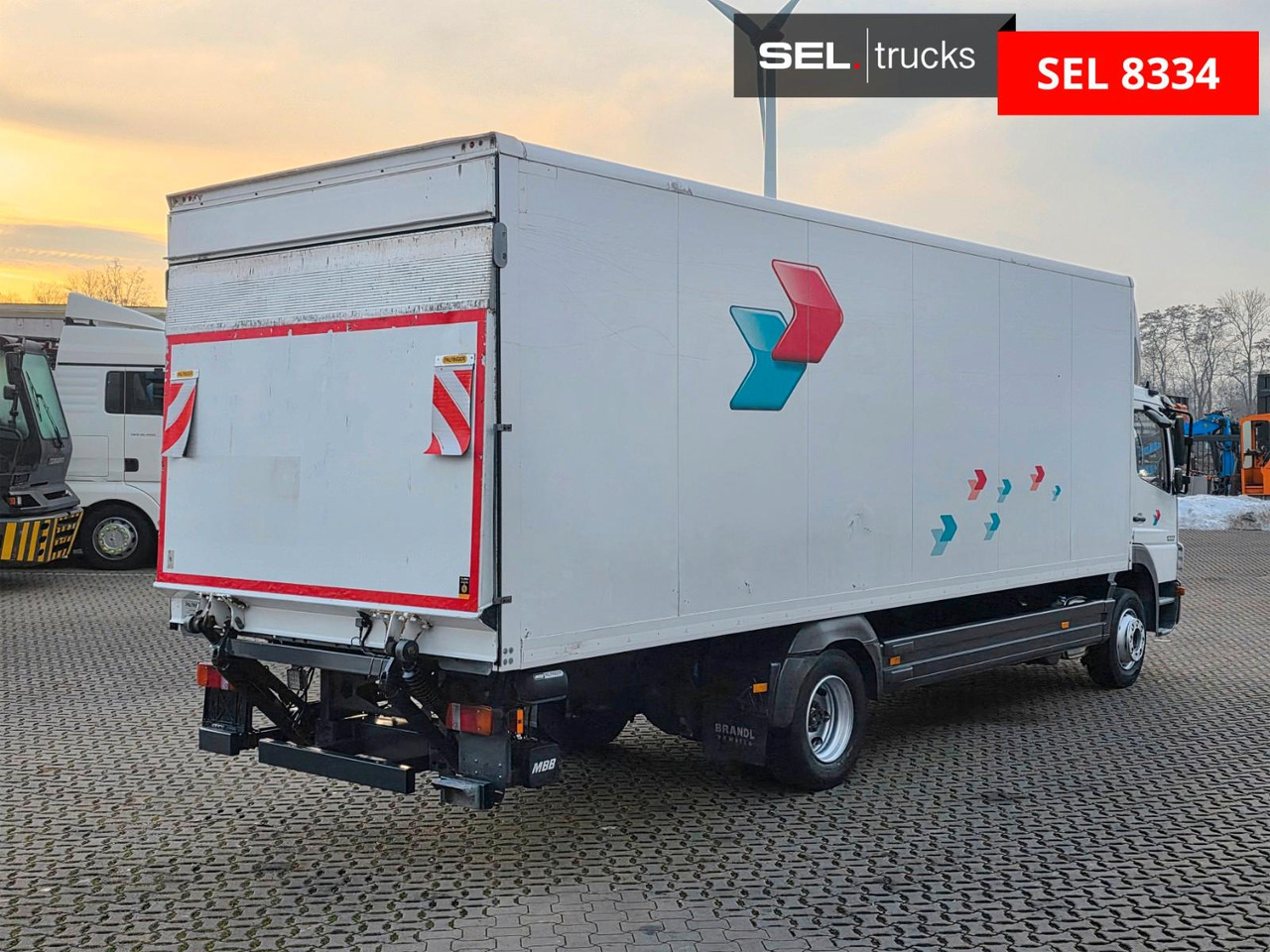 Mercedes-Benz Atego 1222 / Ladebordwand - Box truck: picture 5 Mercedes-Benz Atego 1222 / Ladebordwand - Box truck: picture 5