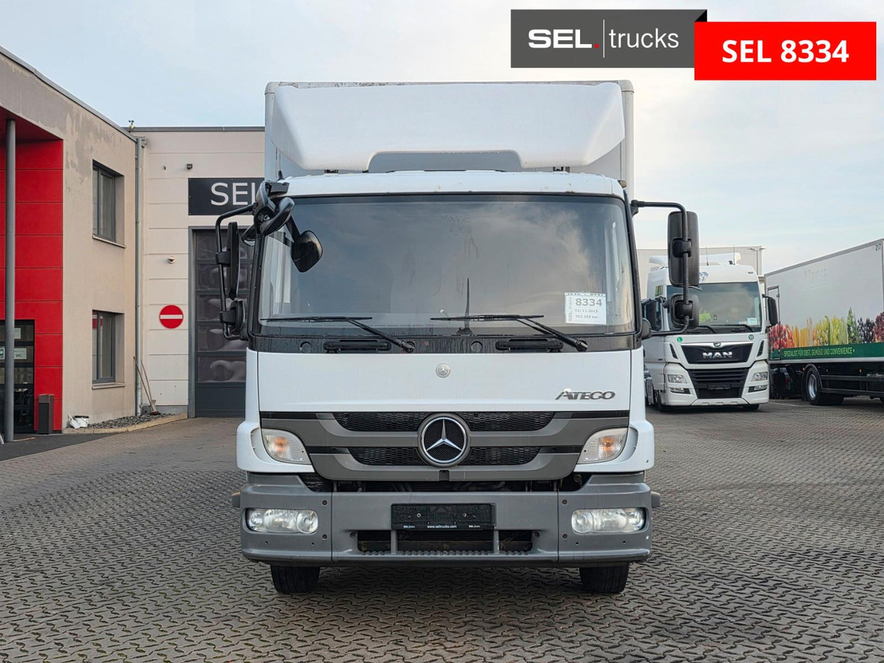 Mercedes-Benz Atego 1222 / Ladebordwand - Box truck: picture 2 Mercedes-Benz Atego 1222 / Ladebordwand - Box truck: picture 2