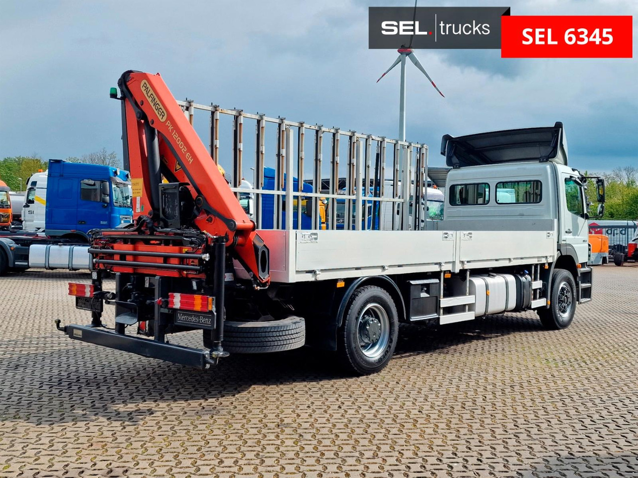 Mercedes-Benz Axor 1833L / Palfinger PK 12002-EH / GLAS - Crane truck: picture 5 Mercedes-Benz Axor 1833L / Palfinger PK 12002-EH / GLAS - Crane truck: picture 5