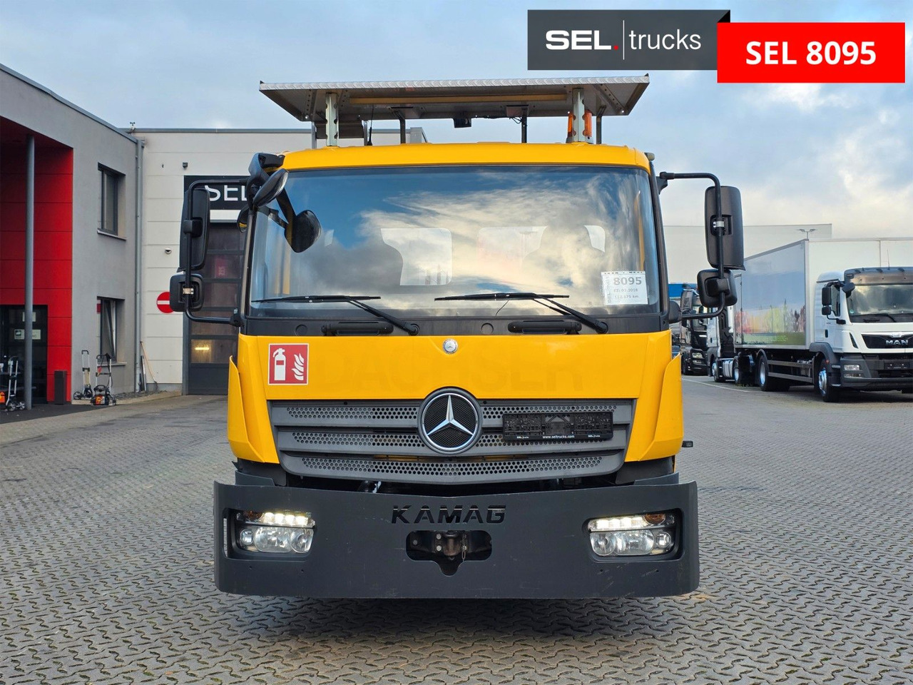 Mercedes-Benz Kamag WBH25 / Umsetzer (Mafi/Terberg) - Container transporter/ Swap body truck: picture 2 Mercedes-Benz Kamag WBH25 / Umsetzer (Mafi/Terberg) - Container transporter/ Swap body truck: picture 2