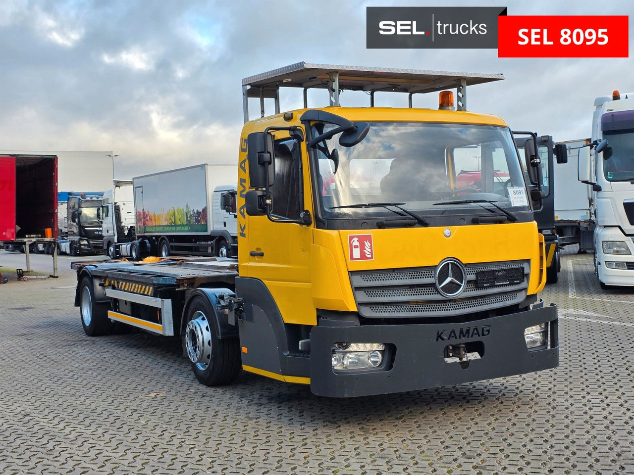 Mercedes-Benz Kamag WBH25 / Umsetzer (Mafi/Terberg) - Container transporter/ Swap body truck: picture 3 Mercedes-Benz Kamag WBH25 / Umsetzer (Mafi/Terberg) - Container transporter/ Swap body truck: picture 3