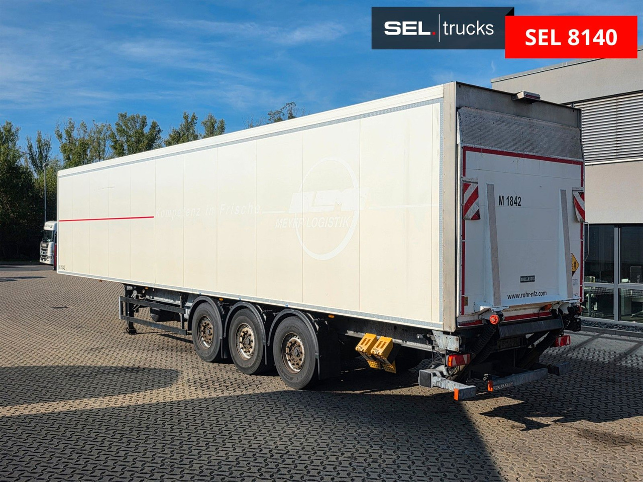 ROHR RSK/36 IM / Ldbw/ Trennwand mit Doppelverdampfer - Refrigerator semi-trailer: picture 1 ROHR RSK/36 IM / Ldbw/ Trennwand mit Doppelverdampfer - Refrigerator semi-trailer: picture 1