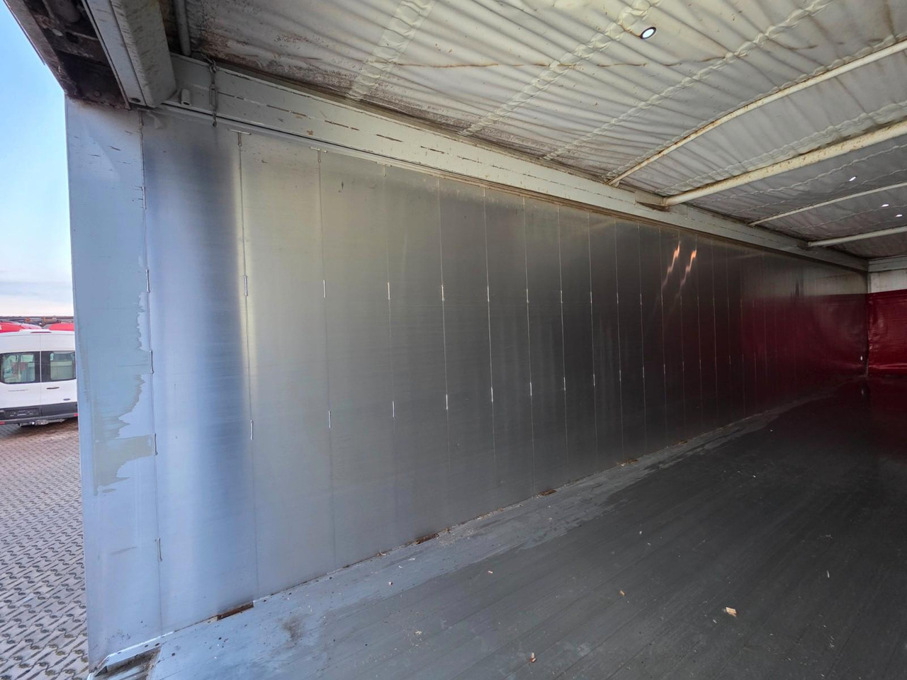 Walking floor semi-trailer Reisch R24 / Liftachse / Alu-Felgen / ELETRIK ROOF !!: picture 12