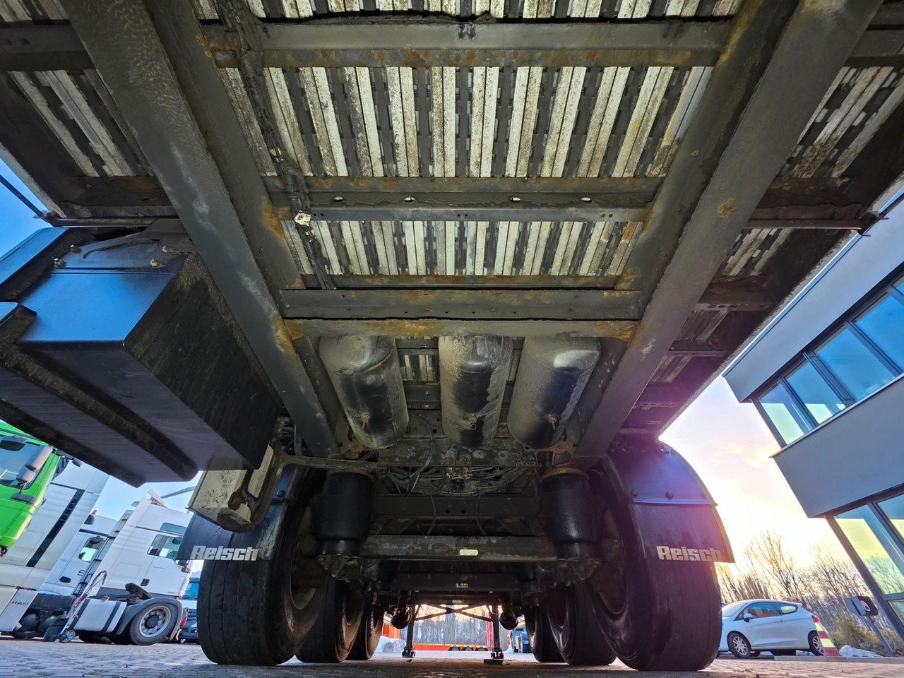 Walking floor semi-trailer Reisch R24 / Liftachse / Alu-Felgen / ELETRIK ROOF !!: picture 29