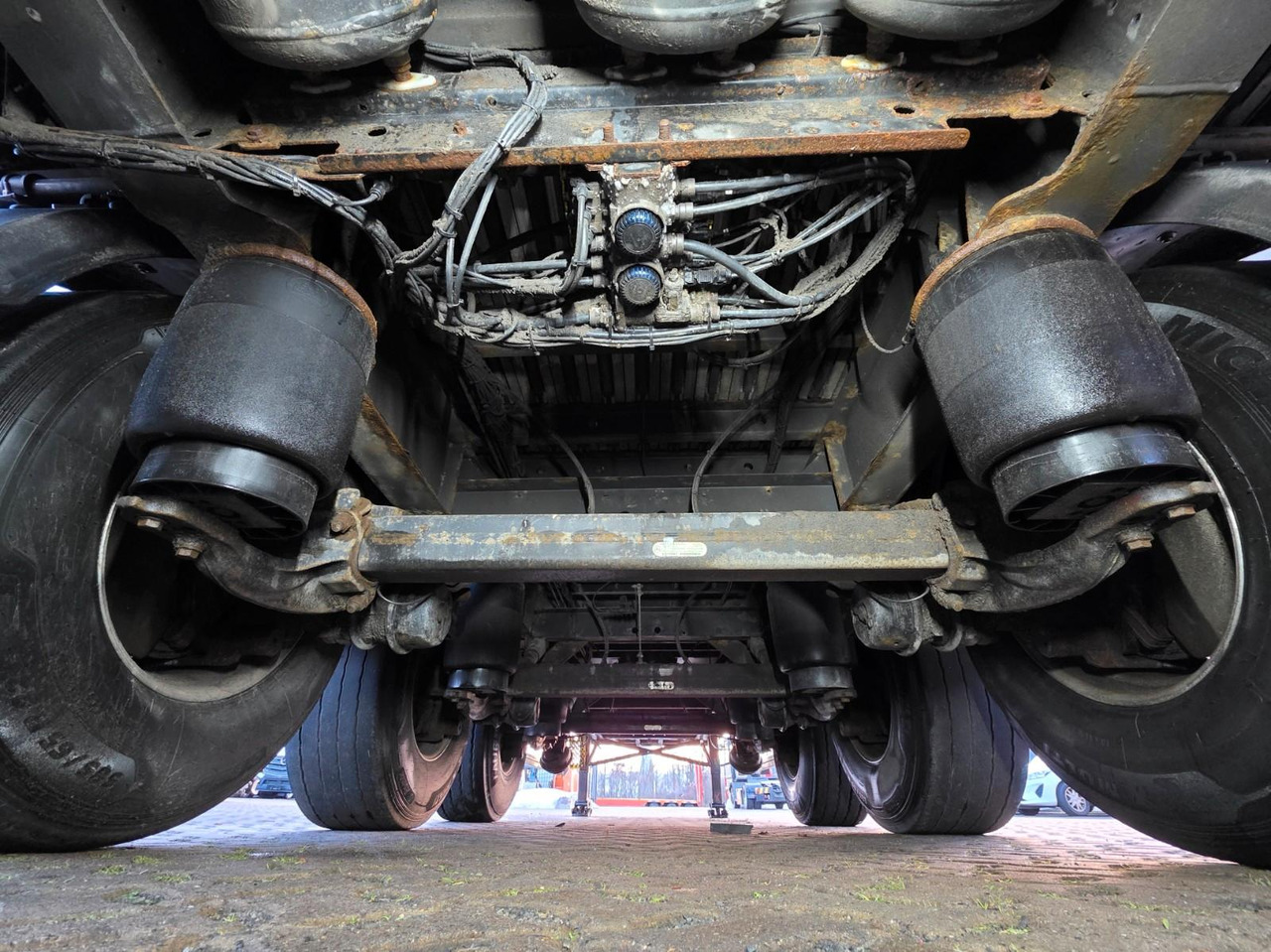 Walking floor semi-trailer Reisch R24 / Liftachse / Alu-Felgen / ELETRIK ROOF !!: picture 30