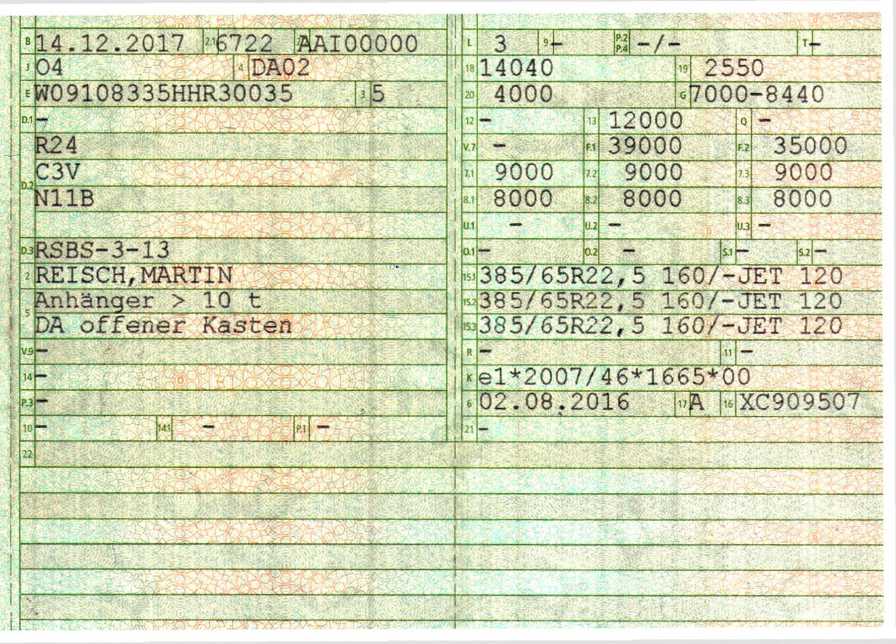 Walking floor semi-trailer Reisch R24 / Liftachse / Alu-Felgen / ELETRIK ROOF !!: picture 48