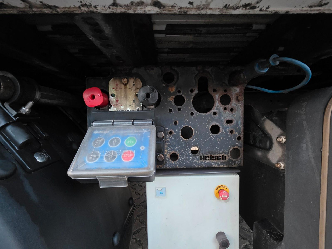 Walking floor semi-trailer Reisch R24 / Liftachse / Alu-Felgen / ELETRIK ROOF !!: picture 31