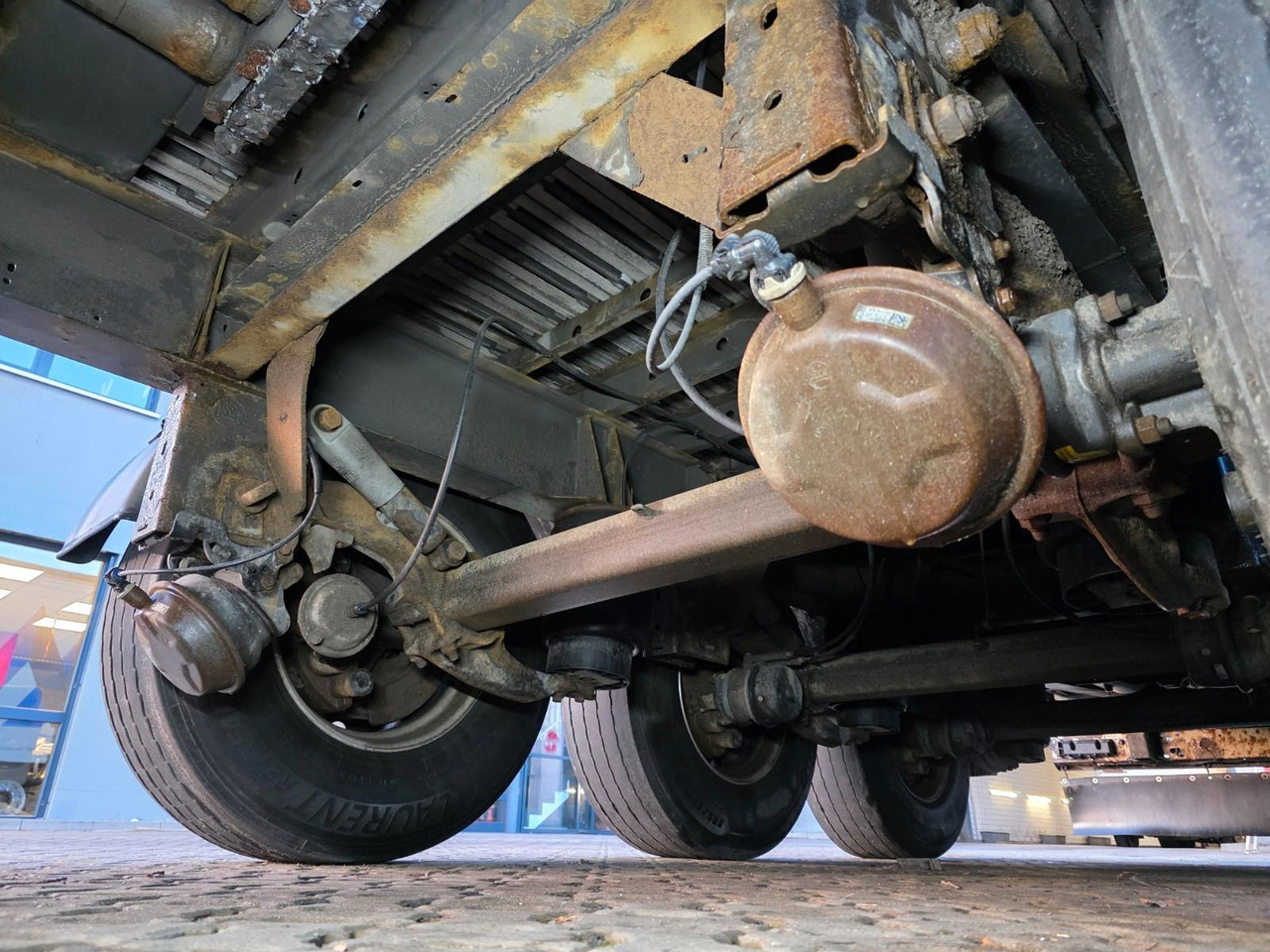 Walking floor semi-trailer Reisch R24 / Liftachse / Alu-Felgen / ELETRIK ROOF !!: picture 27