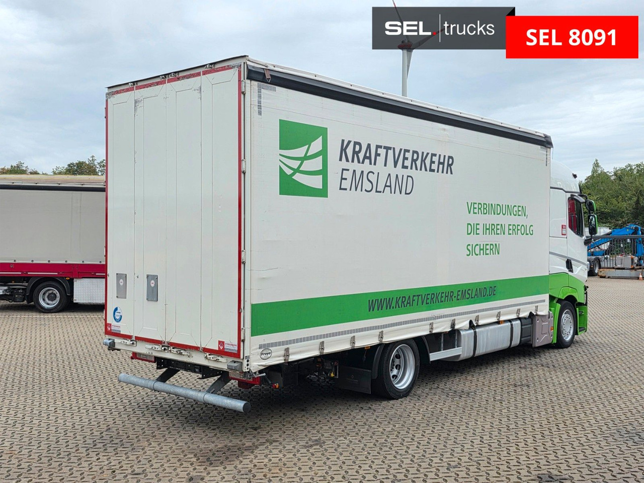 Renault T High 480 / Retarder / Jumbo / 6D - Curtain side truck: picture 5 Renault T High 480 / Retarder / Jumbo / 6D - Curtain side truck: picture 5