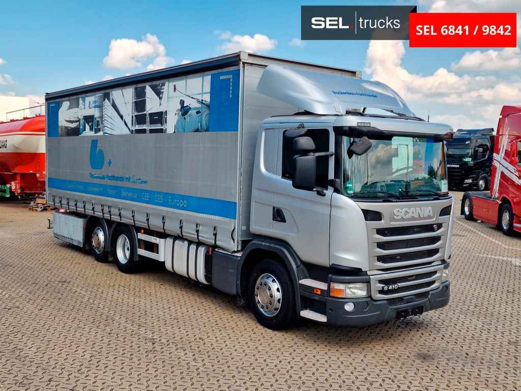 Scania G 410 /Retarder /mit Mitnahmestapler /Lenkachse - Curtain side truck: picture 3 Scania G 410 /Retarder /mit Mitnahmestapler /Lenkachse - Curtain side truck: picture 3