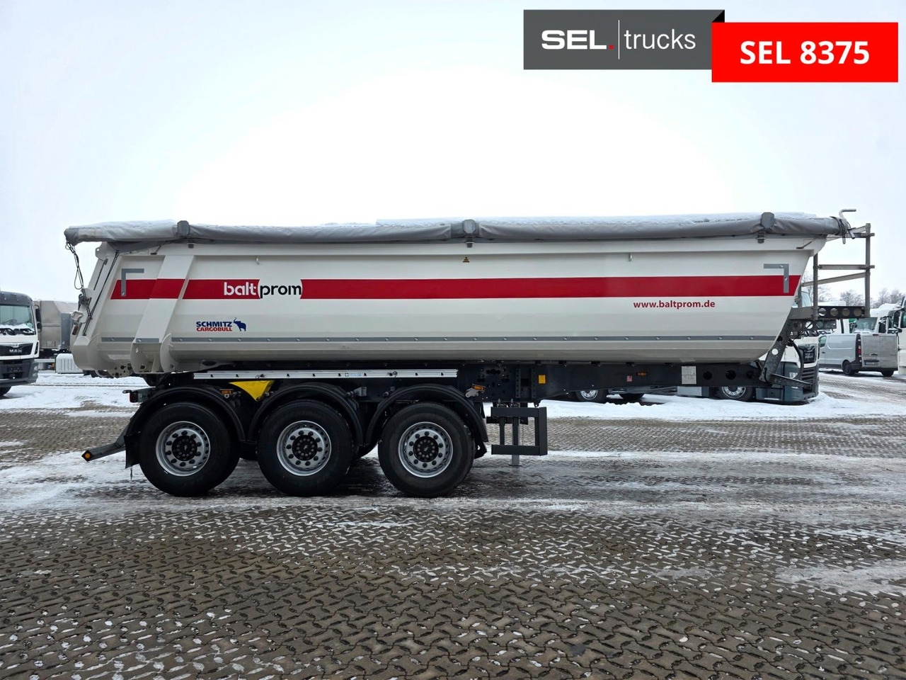 Schmitz Cargobull SKI 24 SL 7.2 / Liftachse - Tipper semi-trailer: picture 4 Schmitz Cargobull SKI 24 SL 7.2 / Liftachse - Tipper semi-trailer: picture 4