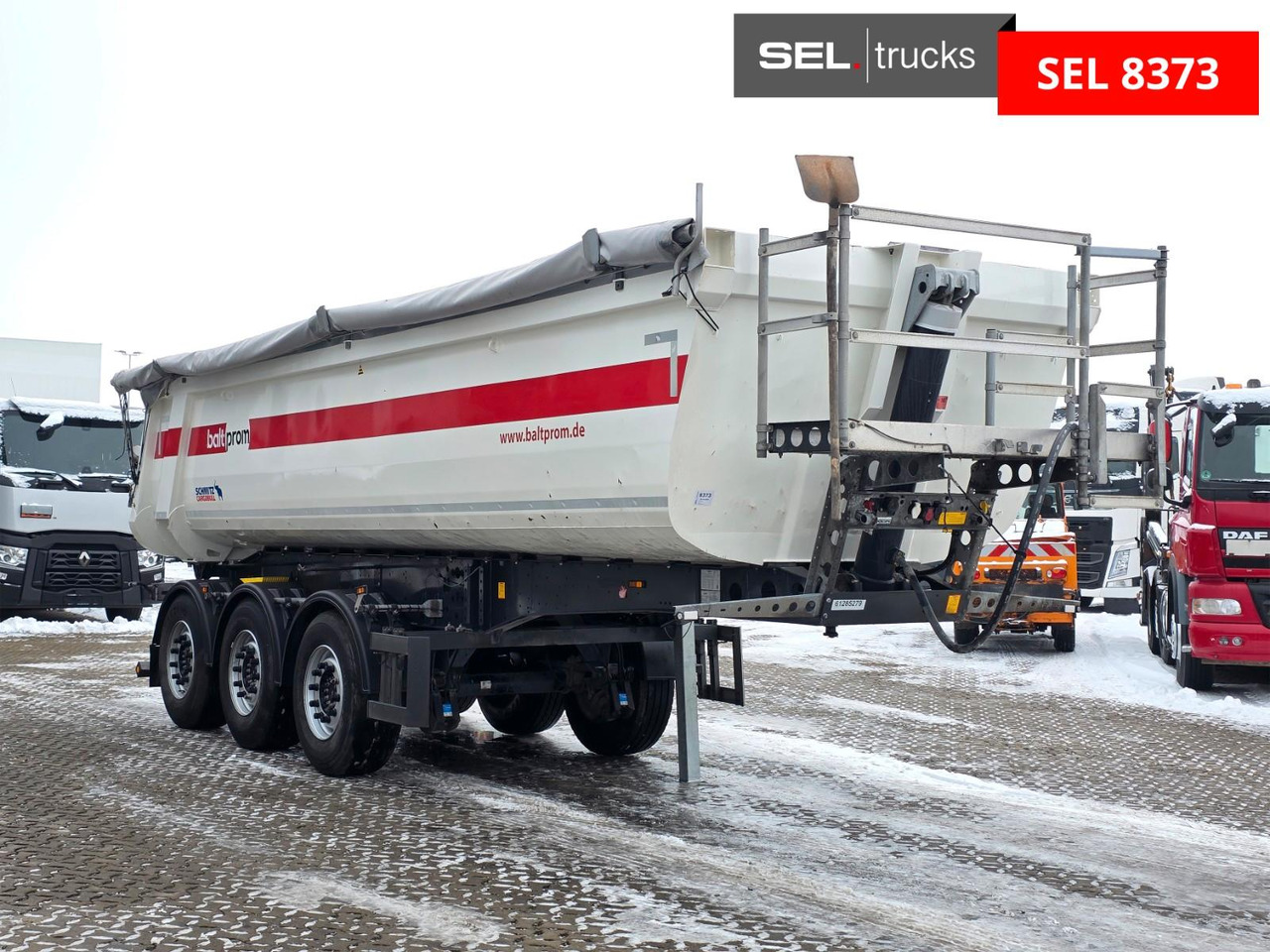 Schmitz Cargobull SKI 24 SL 7.2 / Liftachse - Tipper semi-trailer: picture 3 Schmitz Cargobull SKI 24 SL 7.2 / Liftachse - Tipper semi-trailer: picture 3