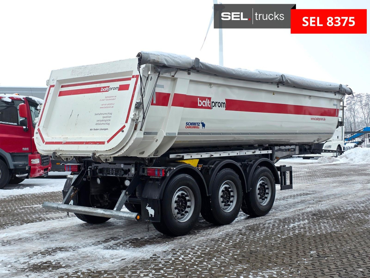 Schmitz Cargobull SKI 24 SL 7.2 / Liftachse - Tipper semi-trailer: picture 5 Schmitz Cargobull SKI 24 SL 7.2 / Liftachse - Tipper semi-trailer: picture 5