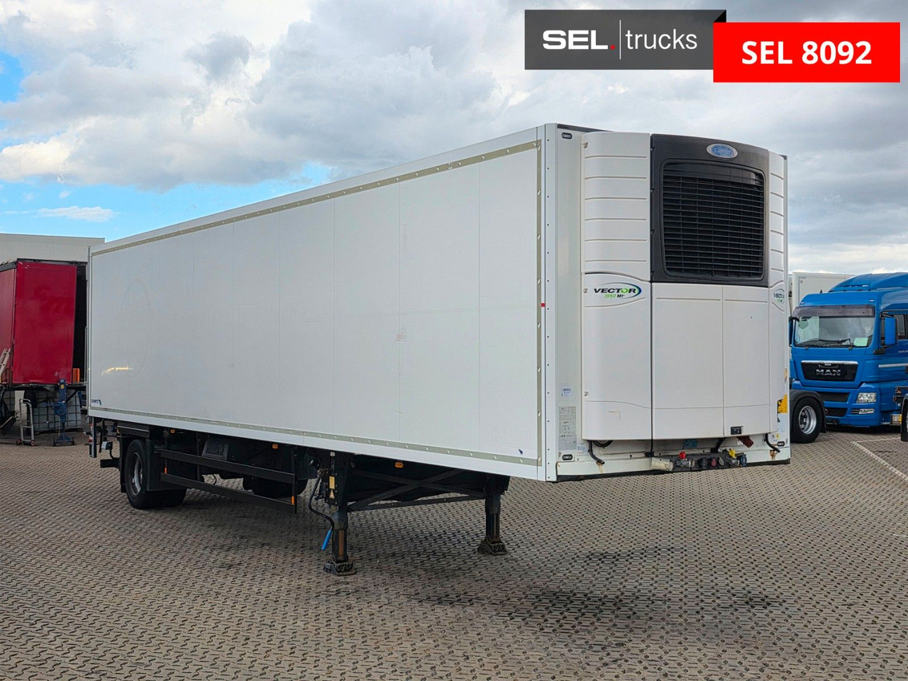 Schmitz Cargobull SKO 10/LZG-FP 45 COOL / Ldbw /2 Kammern /Carrier - Refrigerator semi-trailer: picture 3 Schmitz Cargobull SKO 10/LZG-FP 45 COOL / Ldbw /2 Kammern /Carrier - Refrigerator semi-trailer: picture 3