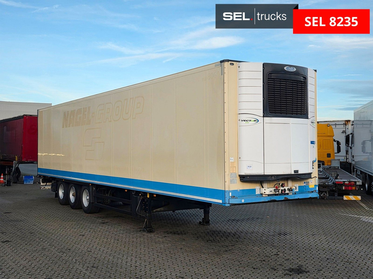 Schmitz Cargobull SKO 24/L-13.4 FP 45 COOL / Carrier Rolltor !! - Refrigerator semi-trailer: picture 3 Schmitz Cargobull SKO 24/L-13.4 FP 45 COOL / Carrier Rolltor !! - Refrigerator semi-trailer: picture 3