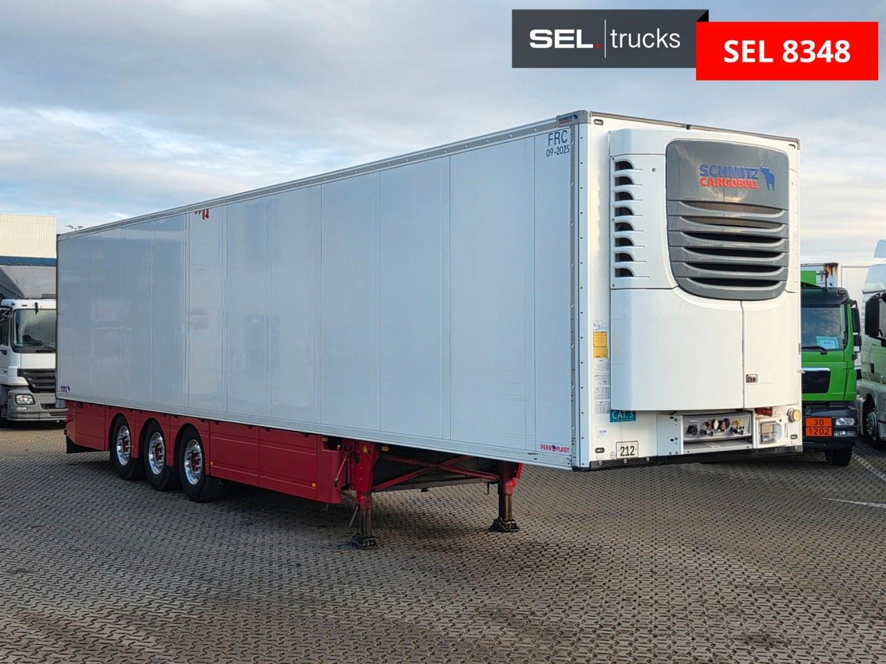 Schmitz Cargobull SKO 24/L - 13,4 FP COOL V7 / TIR / FRC 09.2025 - Refrigerator semi-trailer: picture 3 Schmitz Cargobull SKO 24/L - 13,4 FP COOL V7 / TIR / FRC 09.2025 - Refrigerator semi-trailer: picture 3