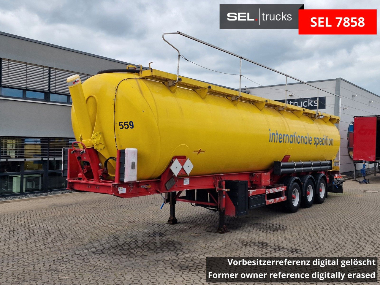Spitzer K 2766 CAL GGVS / Kippsilo / 66m3 / ADR AT - Silo semi-trailer: picture 1 Spitzer K 2766 CAL GGVS / Kippsilo / 66m3 / ADR AT - Silo semi-trailer: picture 1