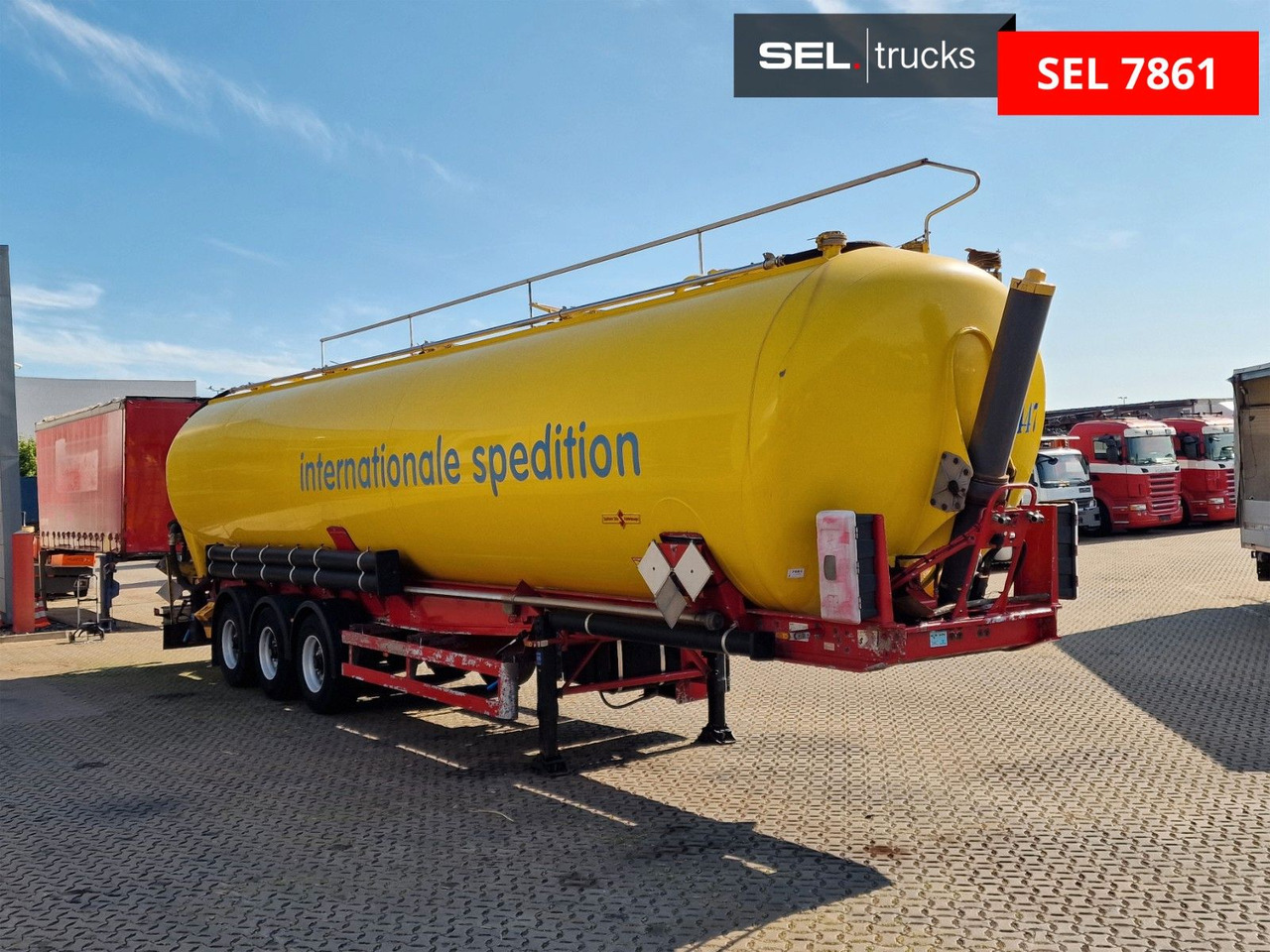 Spitzer SK 2766 CAL GGVS / Kippsilo / 66 m3 / ADR ATDR A - Silo semi-trailer: picture 3 Spitzer SK 2766 CAL GGVS / Kippsilo / 66 m3 / ADR ATDR A - Silo semi-trailer: picture 3